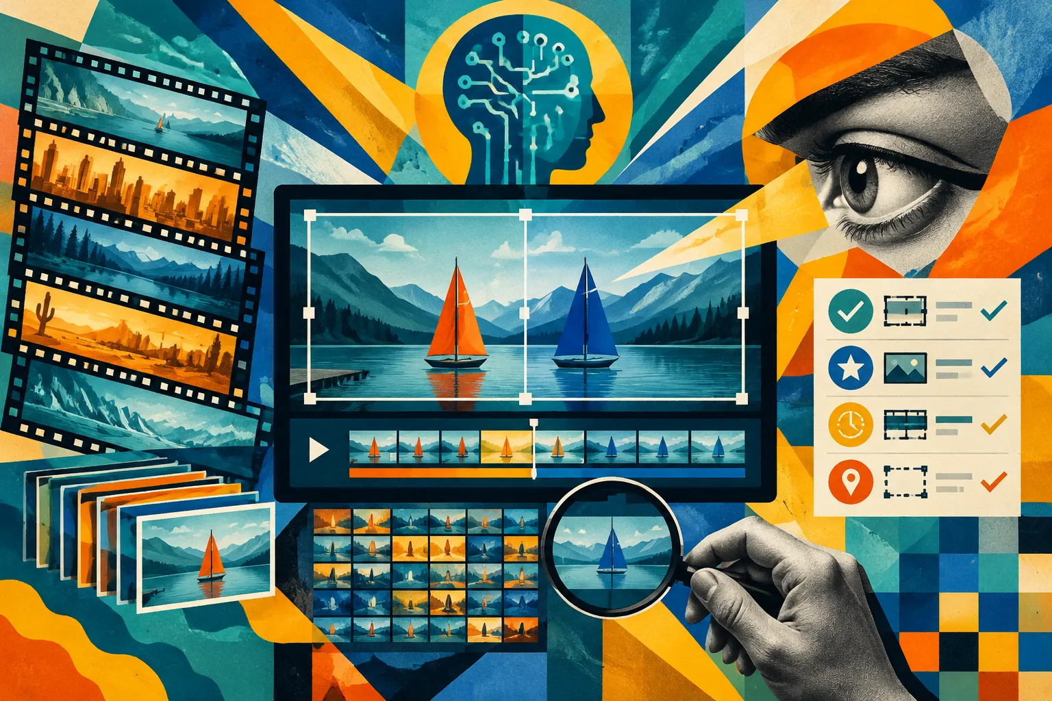 AI-generated conceptual illustration for “When an AI Video Edit Changes More Than You Asked”.